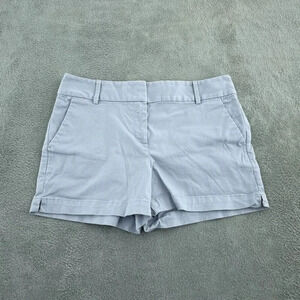 Loft Chino Shorts Womens 8 Blue 3097